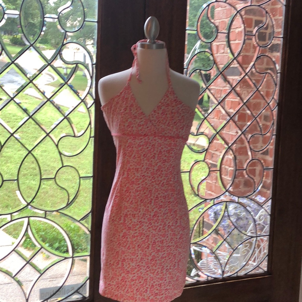 Pink(s), Coral & Light Green Sundress